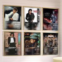 Poster Music Album Cover For Room Canvas Painting Print Art Home Wall Decor Picture Gift Michael Jackson