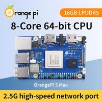 Orange Pi 5 Max 4/8/16GB RAM LPDDR5 Rockchip RK3588 Development Board M.2 PCIE 2.5G LAN WiFi+BT OrangePi 5 MAX Single Board image 4