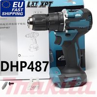 NEUER 650NM Bürstenloser Akku-Schlagbohrschrauber, 13mm Bohrfutter 20+3 Drehmoment Elektrischer Schraubendreher, Handgehaltenes Elektrowerkzeug zum Bohren in Holz, Metall und Beton, Kompatibel mit 18V