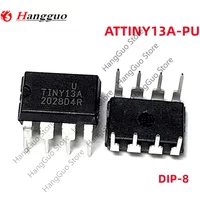 10pcs/Lots Original ATTINY13A-PU ATTINY13A ATMEL ATTINY13 13A-PU DIP-8 IC Chip