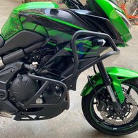 WOLFLINE Crash Bar Bumper Kits for Kawasaki Versys650 2015-2021 Engine Guard Bumper Frame Protector Accessories