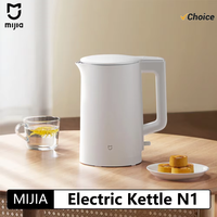 New MIJIA Electric Kettle N1 Fast Hot boiling Stainless Water Kettle Smart Electric Kettles 1.5L 1500W Home Tea Coffee 220V