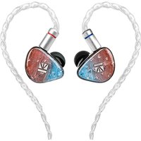KBEAR Kalideer Apex-P6 1DD+1BA+1Piezo Hybrid IEM Headphones 3D-Printed Resin 10mm Dual-Magnet&Chamber Dynamic Driver HiFi Earbud