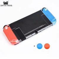 DATA FROG Transparent Protective Case Compatible-Nintendo Switch Hard Shell Protector Cover Skin For Nintendo Switch Accessories