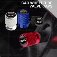 4Pcs Car Tire Valve GSI Emblem For Opel Mokka Insignia Corsa Antara OPC VXR8 Astra Aluminum Air Port Stem Cover Caps Dust Covers