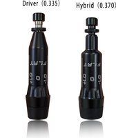 1pcs Black Aluminum Alloy Golf Shaft Adapter Sleeve forG440 Driver, Fairway -0.335 Caliber, G440 Hybrid -0.370
