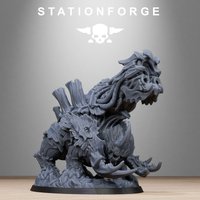 Xenos Monster Exocrine-Tough resin High detail Miniature-Tabletop Wargame Accessories-Unpainted gray model