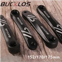 AliExpress BUCKLOS E-Bike Crank Arm 152/170/175mm Electric Bicycle Crankset Square/Diamond/Spline Indoor Cycling MTB Crank Parts Universal