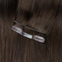 Clip en PU épais Invisible dans les Extensions de cheveux humains, bande de trame en PU sans couture, pour cheveux bruts épais, 7 pièces, 12-24 pouces, 100G-120G