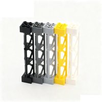 10pcs Moc Building Blocks 58827 Telegraph Pole Iron 2x2x10 Girder DIY Bricks Compatible with Architecture Toys Christmas gifts