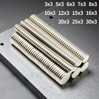 6x3 10x3mm Super Strong Round Neodymium Magnet Powerful Magnetic NdfeB Permanent Refrigerator Magnet imanes DIY