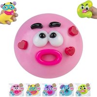 2026 NEW Squishy Dog Face Swap Squishy Toy Soft Moldable Cute Slow Rise Squeeze Toy Relaxing Sensory Stress-relieving Gifts