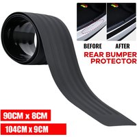 Rubber Mouldings Pad Trim Cover Strip Anti-Scratch Car Rear Bumper Guard Plate Cover Trim Car Trunk Protector Strip Car Styling