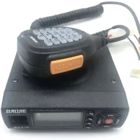 BAOJIE BJ-218 Mini Car Walkie Talkie 25W 10KM Long Range Dual Band VHF/UHF 136-174mhz 400-470mhz 128CH Mobile Radio Transceiver