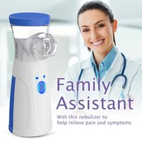 Outdoor Portable Nebulizer Silent Mesh Mini First Aid Kit Handheld Asthma Inhaler Atomizer Kids Adult Saving Emergency Machine