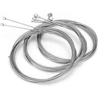 AliExpress 2pcs Stainless Steel Bike Shift Cable Zinc Coated Brake Derailleur Inner Cable Set for MTB/Road Bike 2000mm