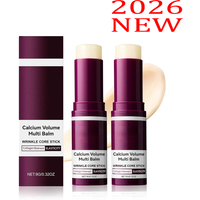 Calcium Multi Balm Stick, Collagen & Elastin Wrinkle Stick, Moisturizing Balm for Eye & Neck Balm, Face Moisture Balm
