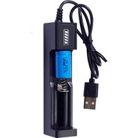 1PC/10PCS USB Universal Battery Charger 14250 18650 18500 26650 16340 USB Lithium Battery Charger