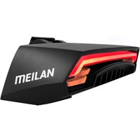 Meilan X5 Bicycle Rear Light Bike Remote Wireless Light Turn Signal LED Beam USB Chargeable Cycling Tail Light Bike Accessory