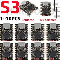 1-10 pièces/ESP32-S3, carte de développement Supermini, WiFi, Bluetooth 5.0, taille ultra-compacte, ESP32 S3 S3FH4R2, pour Arduino, pour Micropython.