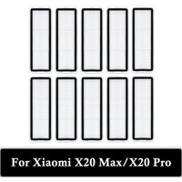Hepa Filter Accessories for Xiaomi X20 Max/X20 Pro/Mijia M30 Robot Vacuum Cleaner Replacement Part, Filter Washable and Reusable