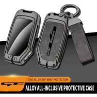 3/4 Button Car Key Case for Kia GT Line Forte Seltos K3 K5 Sportage Ceed Soul Zinc Alloy Remote Control Key Case