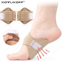 1 Pair Arch Support Orthopedic Bandage Flat Feet Pain Relief Foot Pads For Shoes Men Women Foot Valgus Sports Insoles Inserts