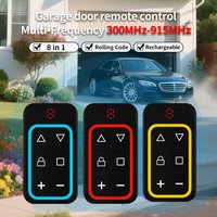 Garage Door Remote Control Gate Key Copy Duplicator 8CH Multi-frequency Garage Controller 300-915Mhz RF433Mhz Code Transmitter