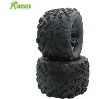 Knobby Tyres Fit for 1/8 HPI Racing Savage XL FLUX Rofun Rovan TORLAND Monster Brushless Truck Rc Car Toys Parts