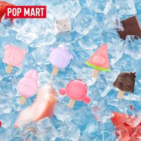 Genuine In Spot Pop Mart Pop Bean Mini Ice Cream Series Blind Bag Toys Gift Collection Ornament Halloween Birthday Kid Gift Toys