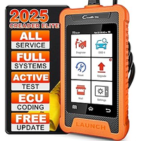 LAUNCH X431 Creader Elite für AUDI Vollsystem-Diagnosegerät Auto OBD OBD2 Scanner Bidirektionale ECU-Codierung Kostenlose Aktualisierung