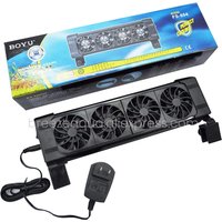 BOYU FS-120/602/603/604/605/606 DC12V Automatic Temperature Control Fish Tank Water Cooler Aquarium Cooling Fan