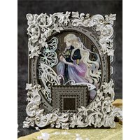 20Pcs Relief Corner Stickers Photo Frame Decoration Stickers Handicrafts Decoration Materials Gift Decoration Stickers