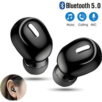 New Wireless Earphones Bluetooth 5.0 Headphones With Mic in-Ear Sports Waterproof TWS Earbuds Bluetooth Handsfree Single Headset