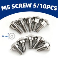 M5 Edelstahl-Schraubensatz Verkleidungsschrauben für Suzuki GSX-S750 GSX-S1000 GSR600 GSX1300R Vstrom 650 250 800 1050 DL650