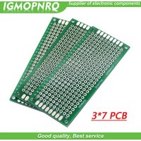 5pcs 3x7cm 3cmx7cm 3*7 Double Side Prototype PCB diy Universal Printed Circuit Board