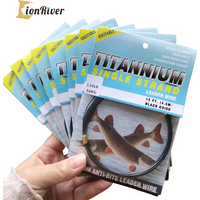 6LB-124LB Nickel Titanium Fishing Leader Wire Kink-Resistant Fishing Line For Tuna Pike Big Game Trace Sea Fishing Accessories