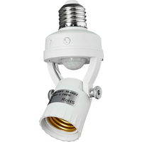 E27 E26 PIR Motion Sensor lamps holder 110-240V Detector Base Light Switch With Light Control Smart Bulb Socket Adapter