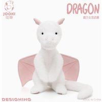 Zhuoqu Welsh Dragon Plush Toy Cute Stuffed Animal Huggable Pillow Adorable Cuddly Sleep Companion and Decorative Birthday Gift