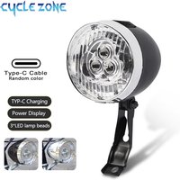 3 LED Retro Bike Front Light Retro Vintage Headlight with Bracket MTB Road Bike Vintage Head Light for Night Riding Safety
