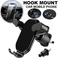 Gravity Car Phone Holder Car Air Vent Clip Mount Stand For iPhone Samsung Xiaomi Huawei Universal Smartphone GPS Support Bracket