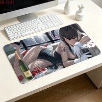 New Blue Archive Karin Large Gaming Mouse Pad Non Slip Rubber Desk Mat Anime Keyboard Pad for Gamer Birthday Gift Fast Shipping