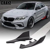 Universal Carbon Fiber Side Skirts For BMW F22 M2 M3 M4 F87 E90 E92 E60 M5 F10 G30 F23 F32 F36 F30 Real Carbon Fiber Wing