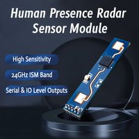 HLK-LD2410 Human Presence Sensor Module FMCW 24GHz Heartbeat Detection Sensor Intelligent Millimeter Wave Radar Sensing