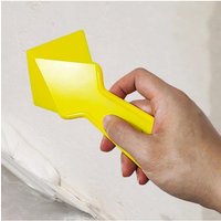 2 Pcs Putty Finisher Drywall Trowel Tool Plastic Inside Corner Trowel for Floor Wall Ceramic Tile Grout for Drywall Tools