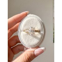 925 Sterling Silver Zircon Sparkling Oval Ring for Women Engagement Wedding Party Daily Wear Luxury High Quality Fine Jewelry
