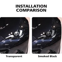Smoke Black TPU Headlight Protection Film for MAZDA MX5 ND 2016-2026 High-Gloss Pre-Cut PPF Anti-Scratch Vinyl Wrapping Cover