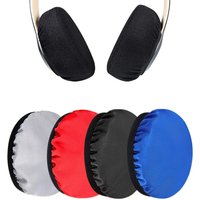 Reusable Hygienic Universal Soft Washable Headphones Elastic Protective Dust Proof Earpad Covers Non Woven Cloth Durable 1Pairs