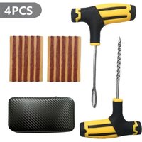 AliExpress NONE Emergency Heavy Duty Car Tire Repair Kit Multiple Sizes Tubeless Puncture Plug Garage Tools for Auto Bike Motorcycle