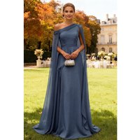Customized One Shoulder Mother of Birde Dresses 2026 for Women Wedding Chiffon Elegant Evening Dress Long Prom Party Gowns
